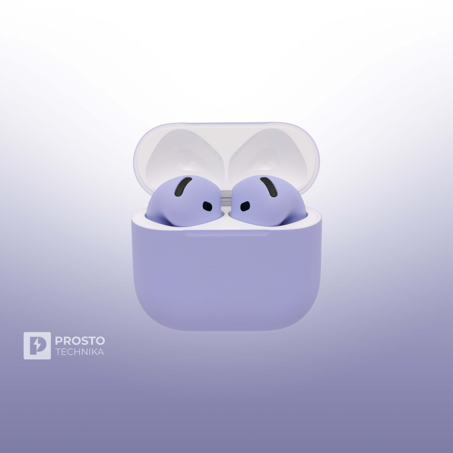Apple Беспроводные наушники Apple AirPods 4 / Лаванда